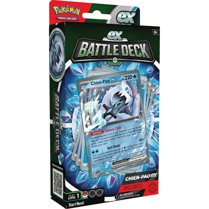 Pokemon TCG: Chien-Pao ex Battle Deck [Card Game, 2 Players]