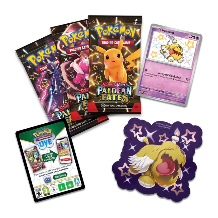 Pokemon TCG: Scarlet & Violet - Tech Sticker Collection - Greavard