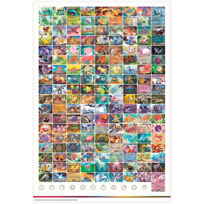 Pokemon TCG: Scarlet & Violet - 151 Poster Collection [Card Game, 2 Players]