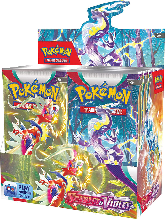 Pokemon TCG: Scarlet & Violet Booster Display Box - 36 Packs [Card Game, 2 Players]