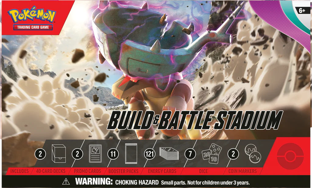 Pokemon TCG: Scarlet & Violet - Paldea Evolved Build & Battle Stadium [Card Game, 2 Players]