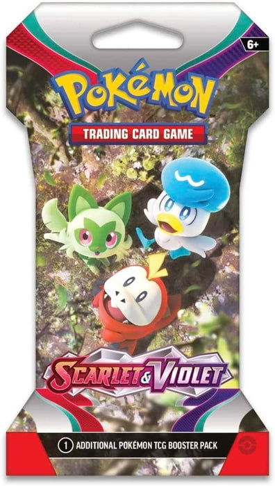 Pokemon TCG: Scarlet & Violet Sleeved Booster Packs - 8 Packs