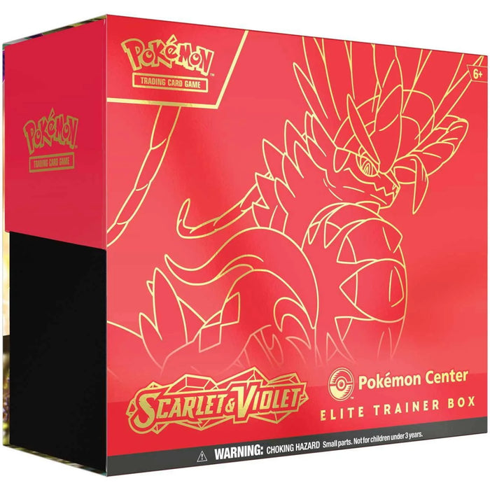 Pokemon TCG: Scarlet & Violet Pokemon Center Elite Trainer Box - Koraidon [Card Game, 2 Players]