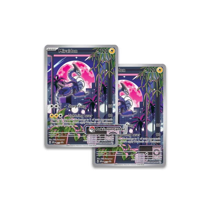 Pokemon TCG: Scarlet & Violet Pokemon Center Elite Trainer Box - Miraidon [Card Game, 2 Players]