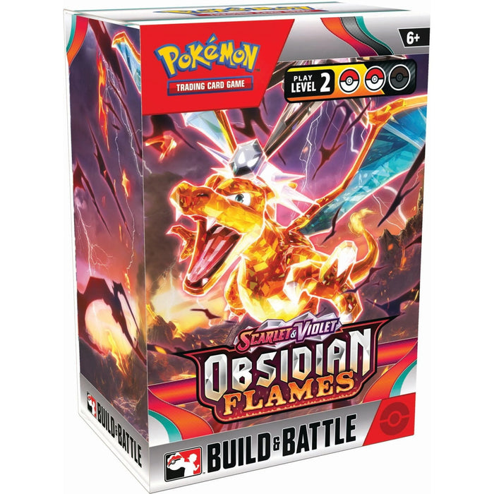 Pokemon TCG: Scarlet & Violet-Obsidian Flames Build & Battle Box