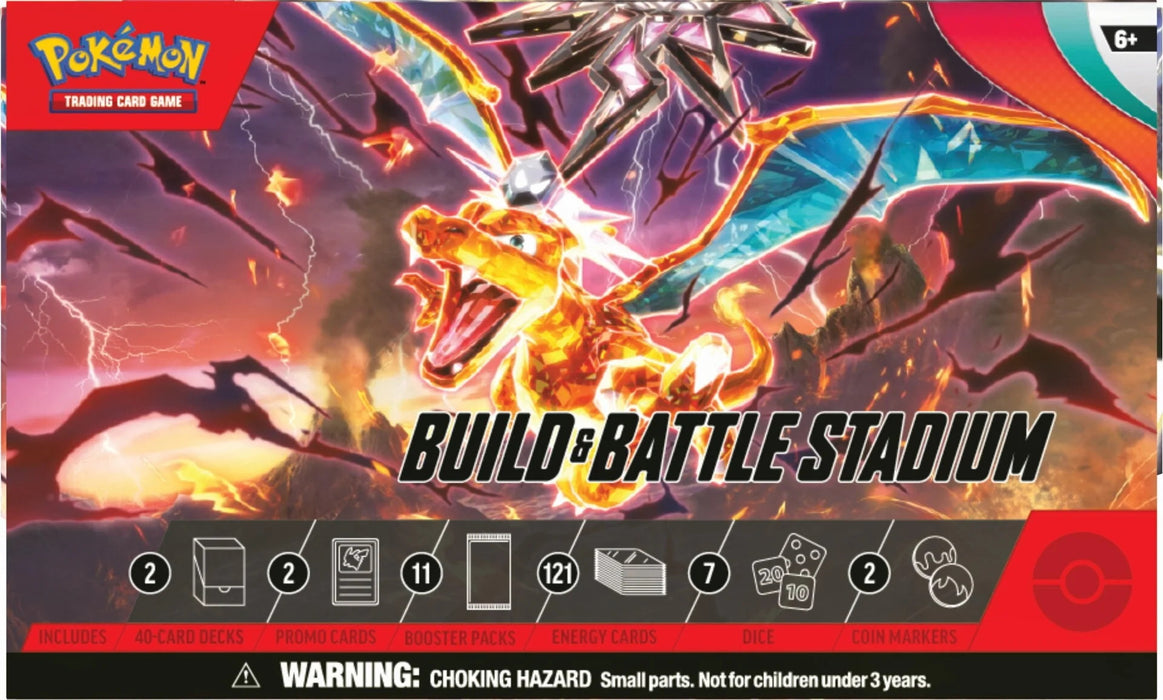 Pokemon TCG: Scarlet & Violet - Obsidian Flames Build & Battle Stadium