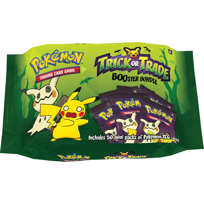 Pokemon TCG: Trick or Trade Booster Bundle - 50 Packs [Card Game, 2 Players]