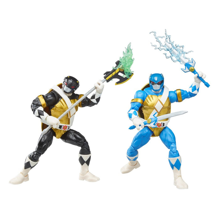 Power Rangers X Teenage Mutant Ninja Turtles Lightning Collection Morphed Donatello and Morphed Leonardo [Toys, Ages 4+]