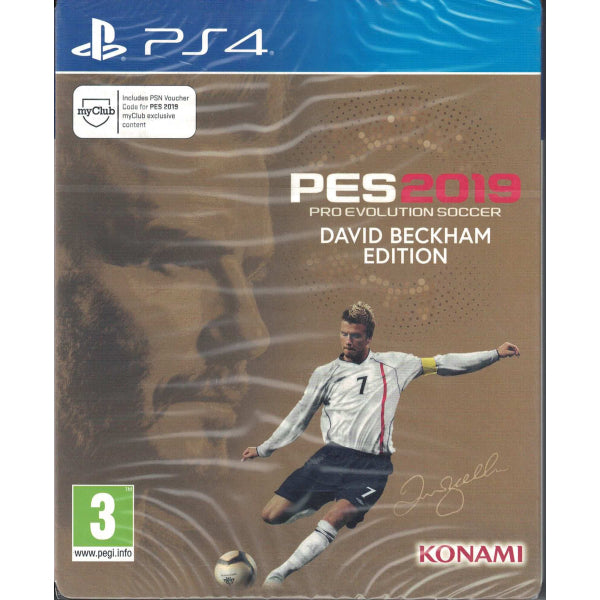 PES Pro Evolution Soccer 2019 - David Beckham Edition SteelBook [PlayStation 4]