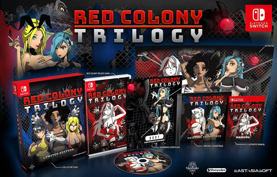 Red Colony Trilogy - Limited Edition - Play Exclusives [Nintendo Switch]