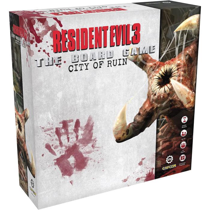 Resident Evil 3: The Board Game - City of Ruin Expansion [Board Game, 1-4 Players]