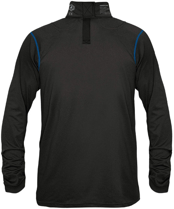 Sherwood: Long Sleeve with Intergrated Neck Guard Black - Senior [Sporting Goods]
