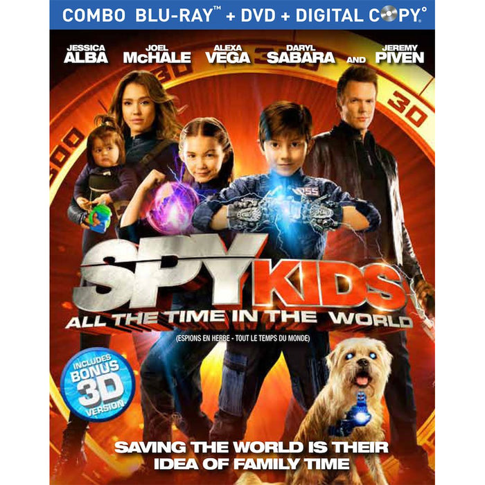 Spy Kids: All the Time in the World [Blu-Ray + DVD + Digital]