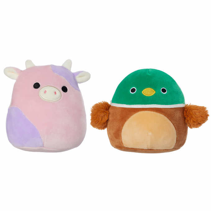 Squishmallows: 8-Pack Fantasy and Wildlife 5 Inch Mini Plush Collection [Toys, Ages 4+]