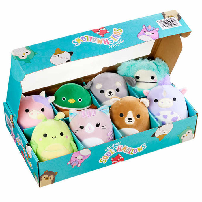 Squishmallows: 8-Pack Fantasy and Wildlife 5 Inch Mini Plush Collection [Toys, Ages 4+]