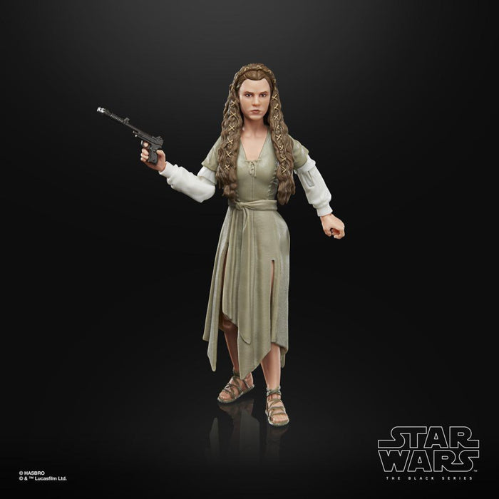 Star Wars: The Black Series - Princess Leia (Ewok Village) 6-Inch Collectible Action Figure [Toys, Ages 4+]