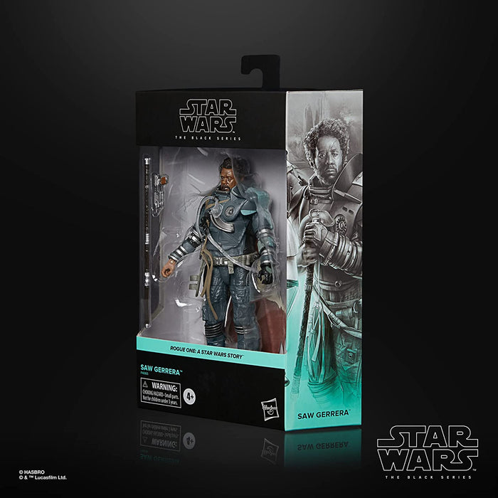 Star Wars: The Black Series - Saw Gerrera 6-Inch Rogue One: A Star Wars Story Collectible Action Figure[Toys, Ages 4+]
