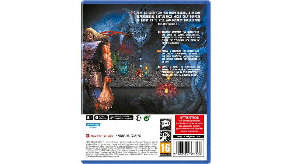 SturmFront: The Mutant War - Ubel Edition [PlayStation 5]
