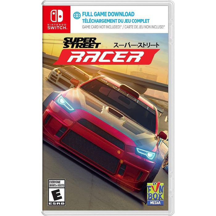 Super Street Racer (*Code In Box* Full Game Download) [Nintendo Switch]