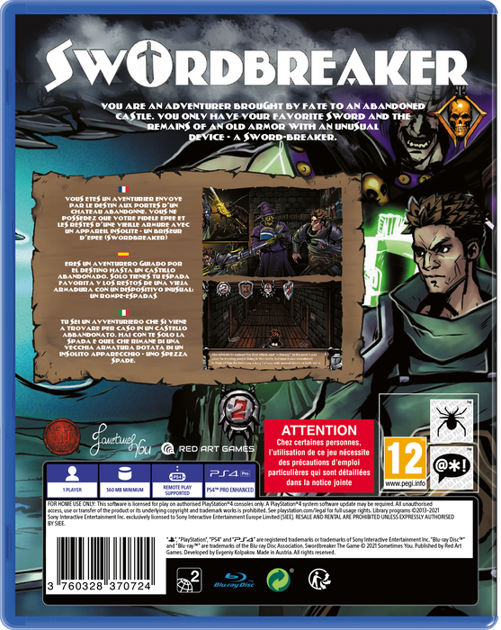 Swordbreaker [PlayStation 4]