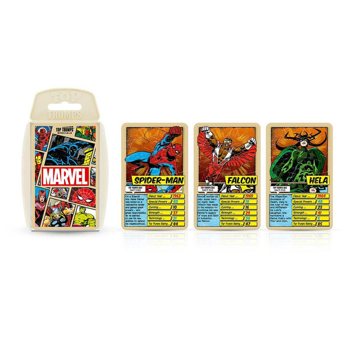 Top Trumps Marvel Comics Retro Edition Card Game [Card Game, 2+ Players, Ages 6+]