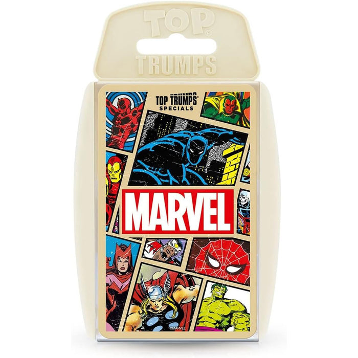 Top Trumps Marvel Comics Retro Edition Card Game [Card Game, 2+ Players, Ages 6+]