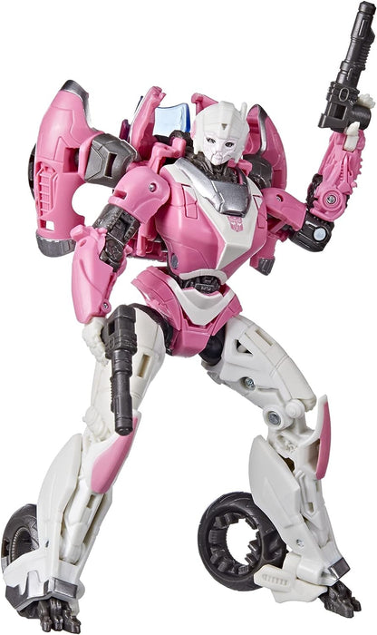Transformers Studio Series: 85 Deluxe Class Bumblebee Arcee Action Figure [Toys, Ages 8+]