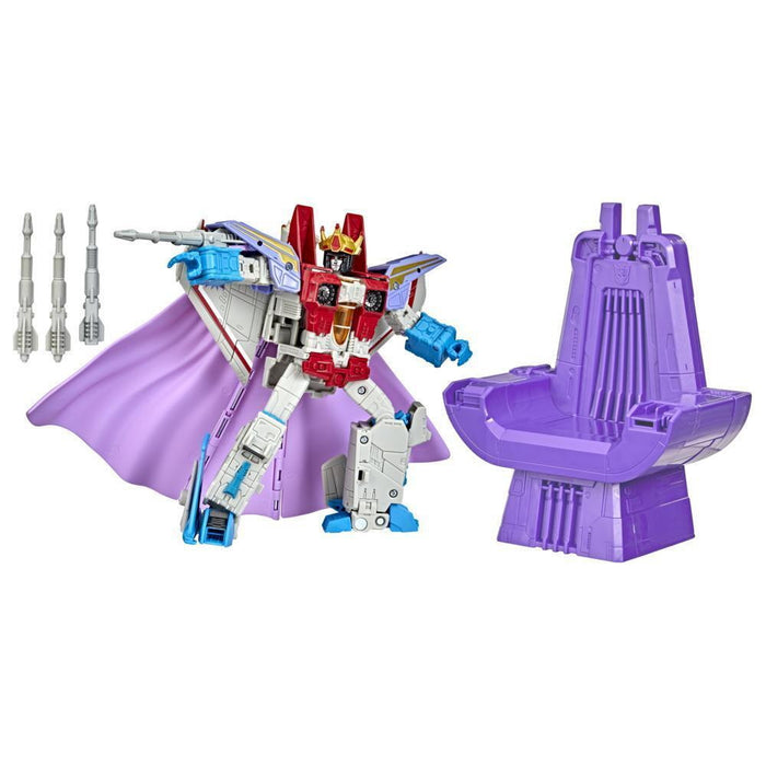 Transformers Studio Series 86-12 Leader The Transformers: The Movie 1986 Coronation Starscream 8.5 Inch Action Figure [Toys, Ages 8+]