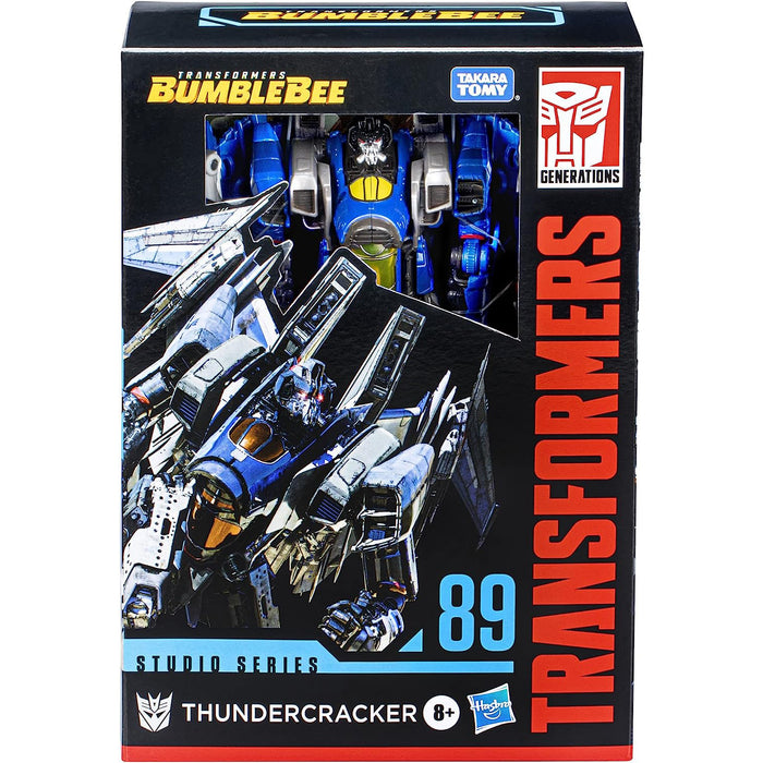 Transformers Studio Series: 89 Voyager Class Bumblebee Thundercracker Action Figure [Toys, Ages 8+]