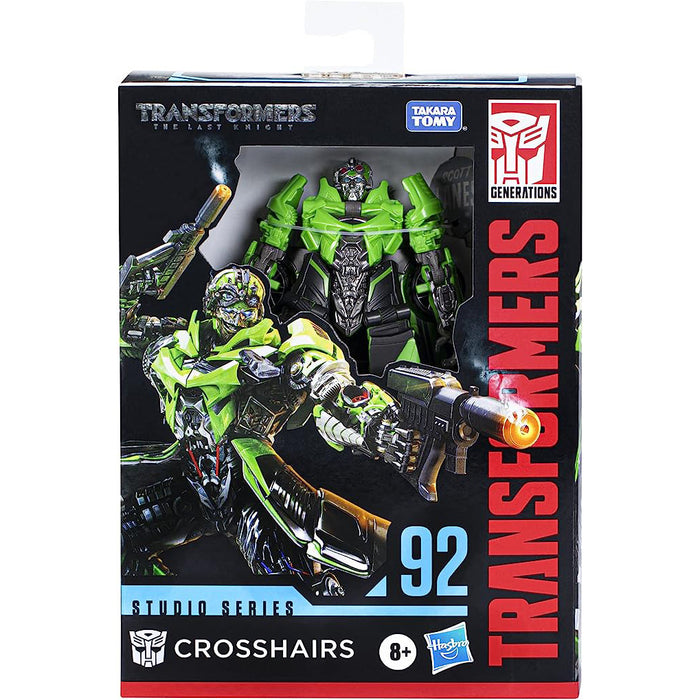 Transformers Studio Series: 92 Deluxe Class The Last Knight Crosshairs Action Figure [Toys, Ages 8+]
