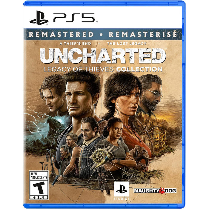 Uncharted: Legacy of Thieves Collection Remastered [PlayStation 5]