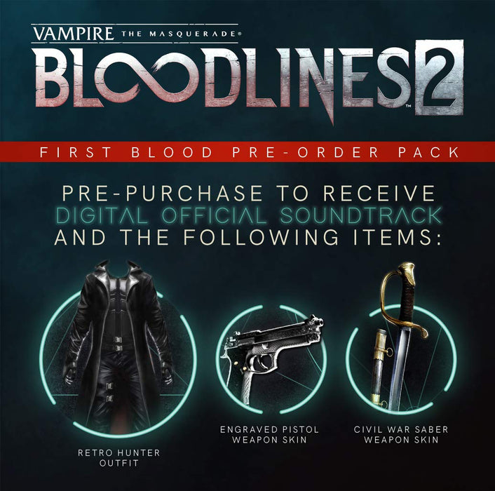 Vampire: The Masquerade - Bloodlines 2 - First Blood Edition [Xbox One]