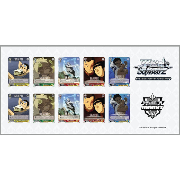 Weiss Schwarz: Avatar The Last Airbender - Tournament Store Assist Pack [Card Game, 2 Players]