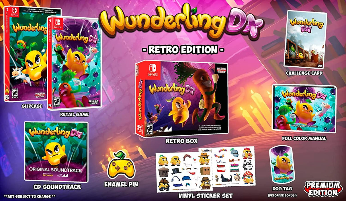 Wunderling DX - Retro Edition - Premium Edition Games #8 [Nintendo Switch]