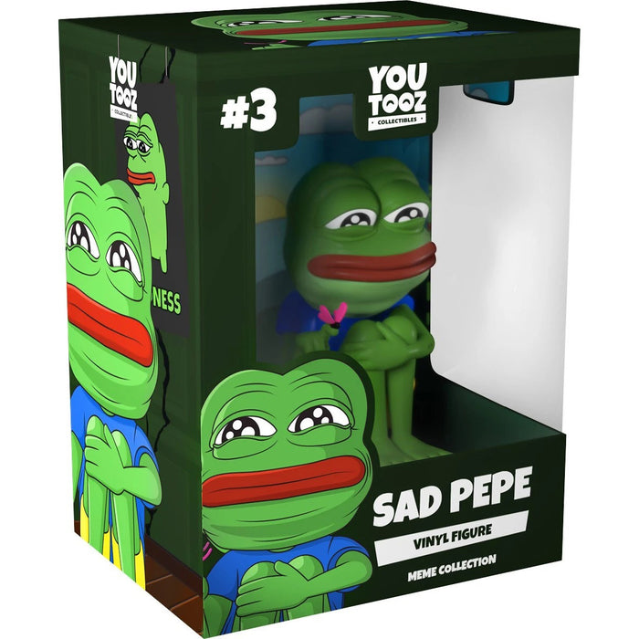 Youtooz: Sad Pepe Vinyl Figure [Toys, Ages 15+, #3]