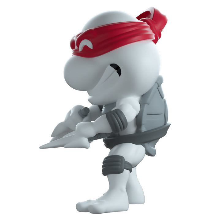 Youtooz x Shopville: Eastman and Laird's Teenage Mutant Ninja Turtles Collection - Black & White Vinyl Figures 4-Pack [Toys, Ages 15+]