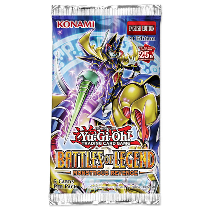 Yu-Gi-Oh! Trading Card Game - Battles of Legend: Monstrous Revenge Booster Box - 24 Packs [Card Game, 2 Players]
