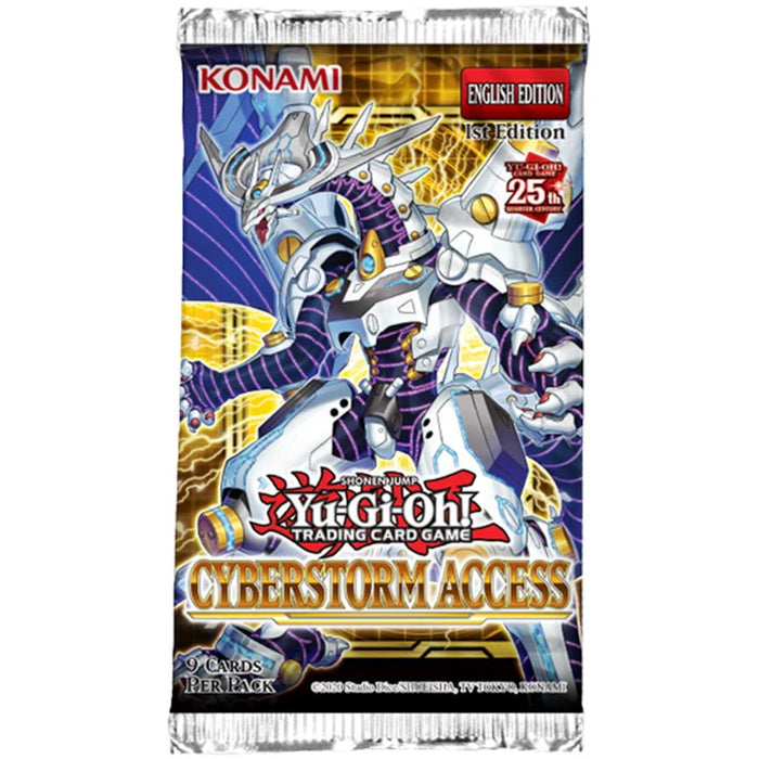 Yu-Gi-Oh! Trading Card Game: Cyberstorm Access Booster Box 1st Edition - 24 Packs [Card Game, 2 Players]