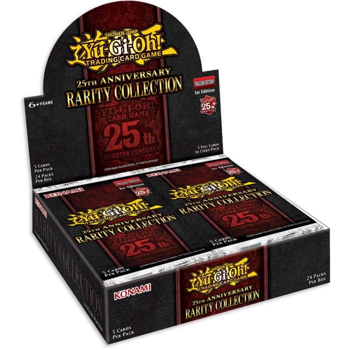 Yu-Gi-Oh! Trading Card Game: 25th Anniversary Rarity Collection Booster Box - 24 Packs [Card Game, 2 Players]