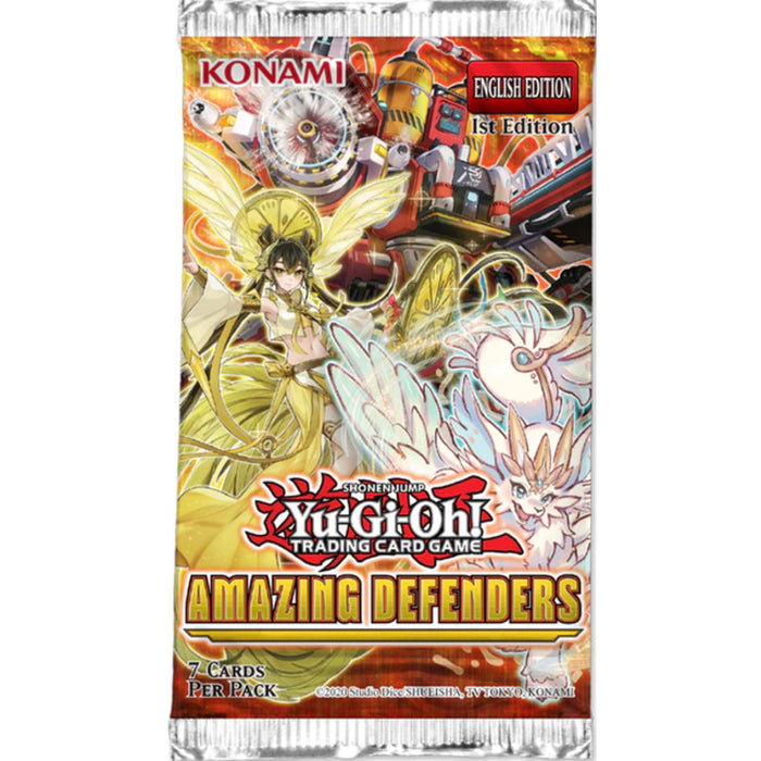 Yu-Gi-Oh! Trading Card Game: Amazing Defenders Booster Box 1st Edition - 24 Packs [Card Game, 2 Players]