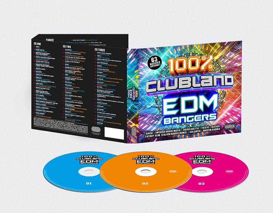 100% Clubland EDM Bangers [Audio CD]