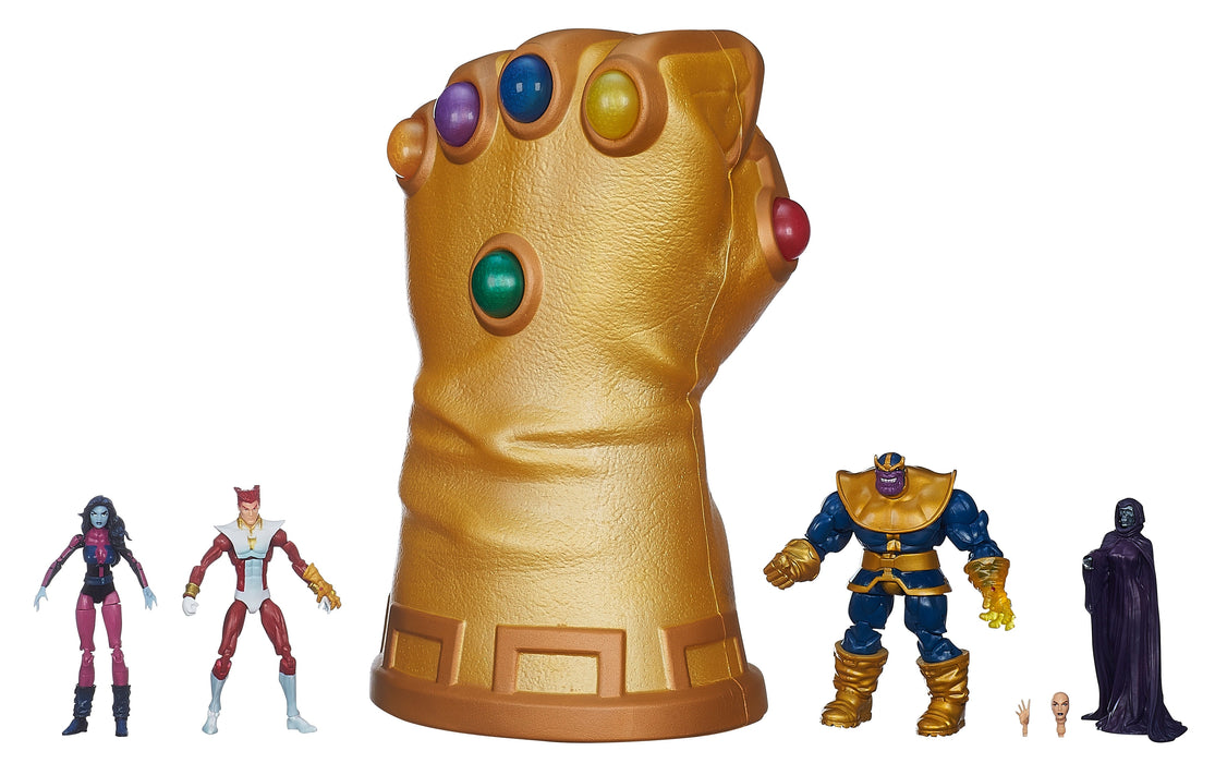 2014 SDCC Exclusive Marvel The Infinity Gauntlet Action Figure Set [Toys, Ages 4+]