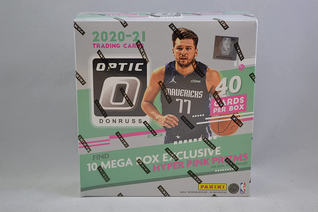 2020-21 Panini Donruss Optic NBA Basketball Mega Box - 40 Cards [Card Game, 1+ Players]