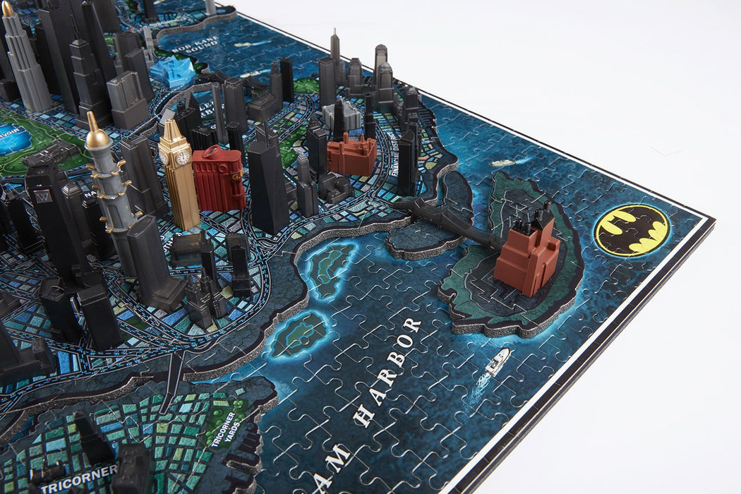 4D Cityscapes 4D Puzzle of Gotham City [Puzzle, 839 Piece]