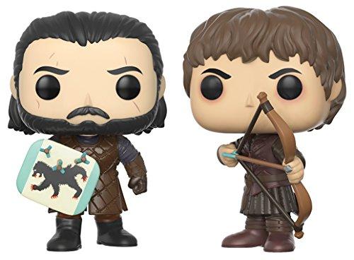 Funko POP! - Game of Thrones: Battle of the Bastards - Jon Snow & Ramsay Bolton [Toys, Ages 3+, 2-Pack]