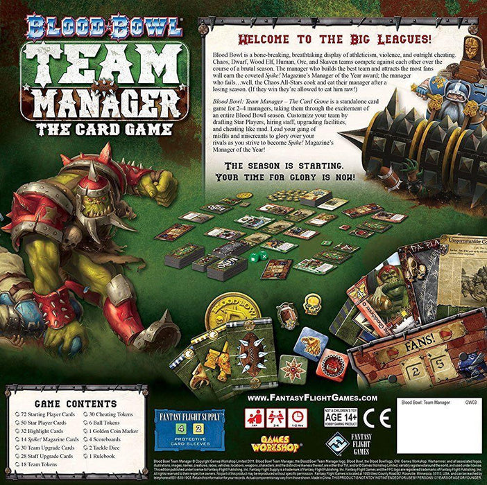 Blood Bowl: Team Manager - The Card Game [Card Game, 2-4 Players]