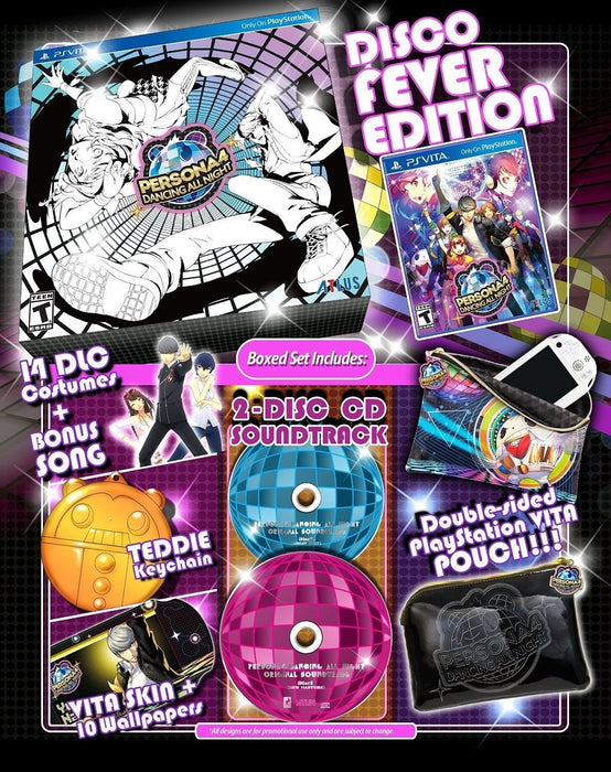 Persona 4: Dancing All Night - Disco Fever Collector's Edition [Sony PS Vita]