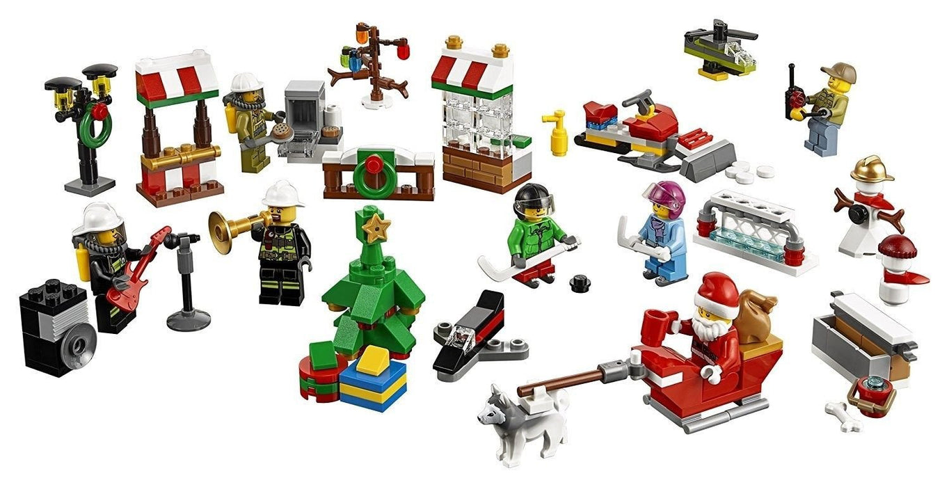 LEGO City Town 290 Piece Advent Calendar Building Kit - 2016 Edition [LEGO, #60133]