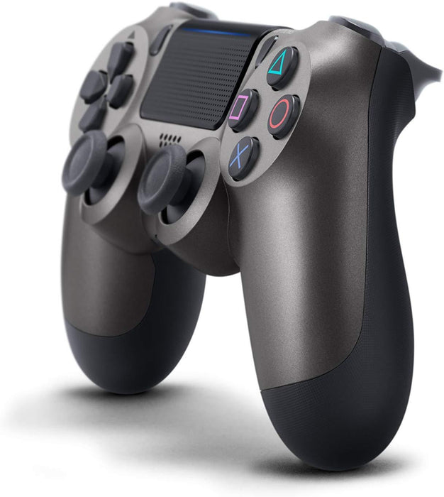 DualShock 4 Wireless Controller - Steel Black [PlayStation 4 Accessory]