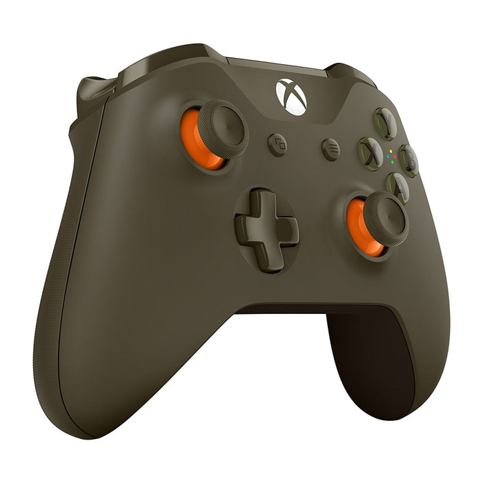 Xbox One Wireless Controller - Green-Orange Camo [Xbox One Accessory]